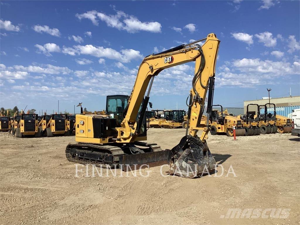 CAT 308-07 Rupsgraafmachines