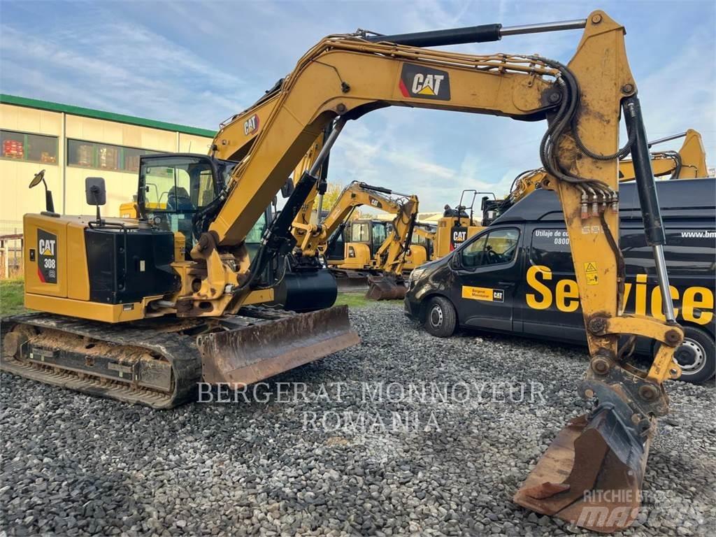 CAT 308-07CR Rupsgraafmachines
