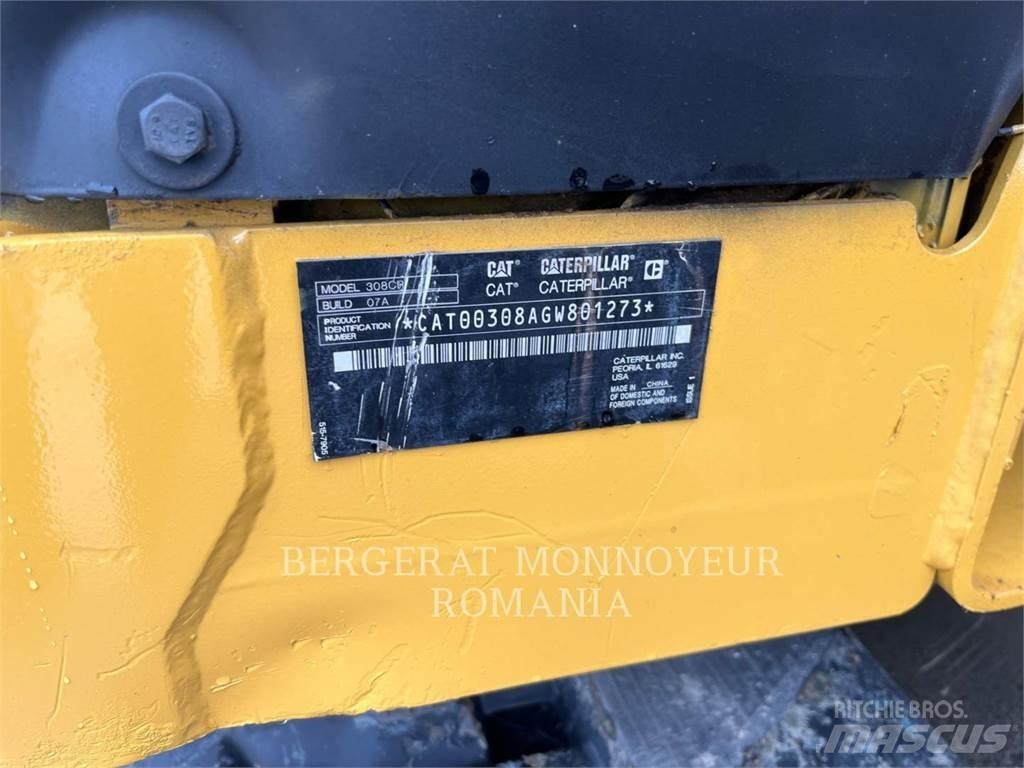 CAT 308-07CR Rupsgraafmachines