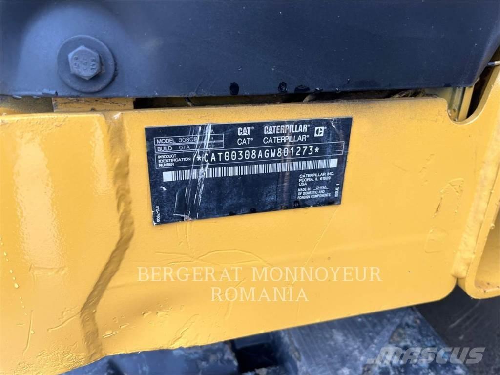 CAT 308-07CR Rupsgraafmachines