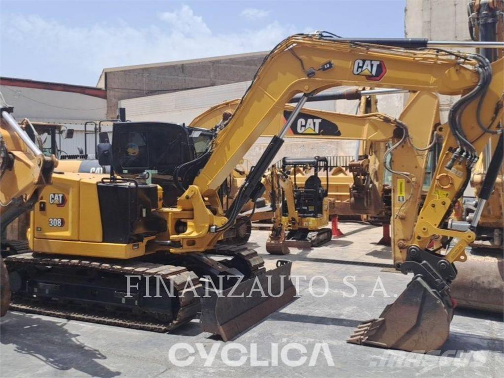 CAT 308 CR Rupsgraafmachines