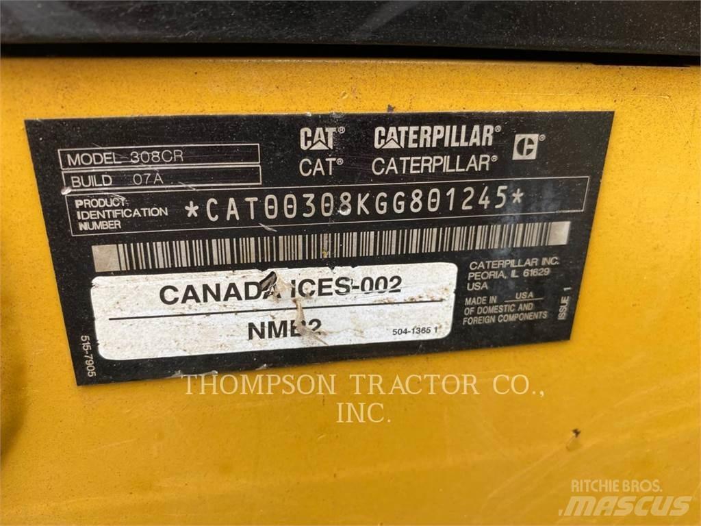 CAT 308CR Rupsgraafmachines