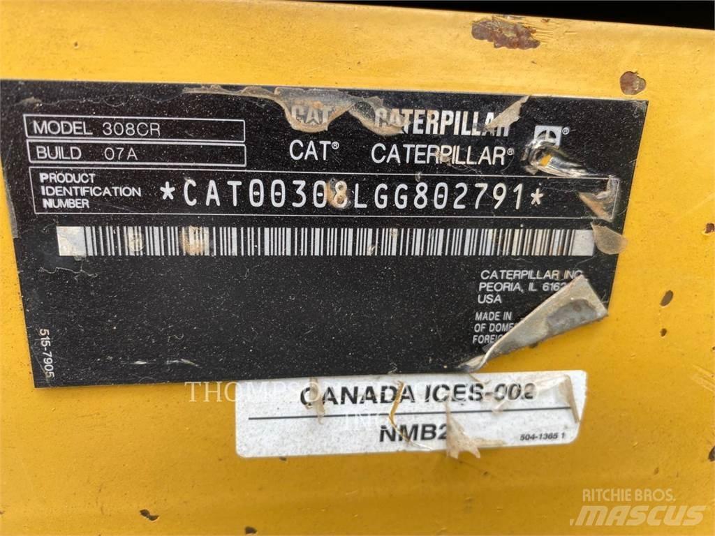 CAT 308CR Rupsgraafmachines