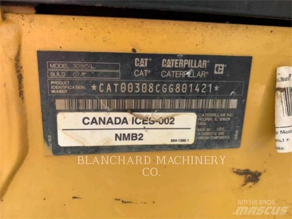 CAT 308CR Rupsgraafmachines