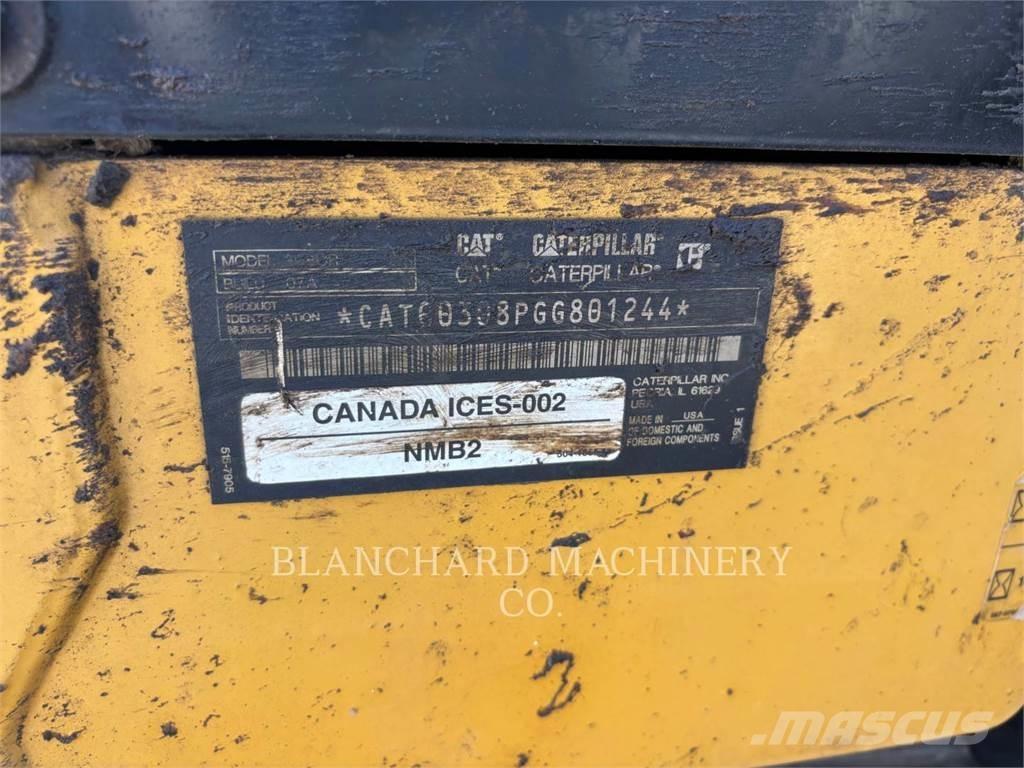 CAT 308CR Rupsgraafmachines