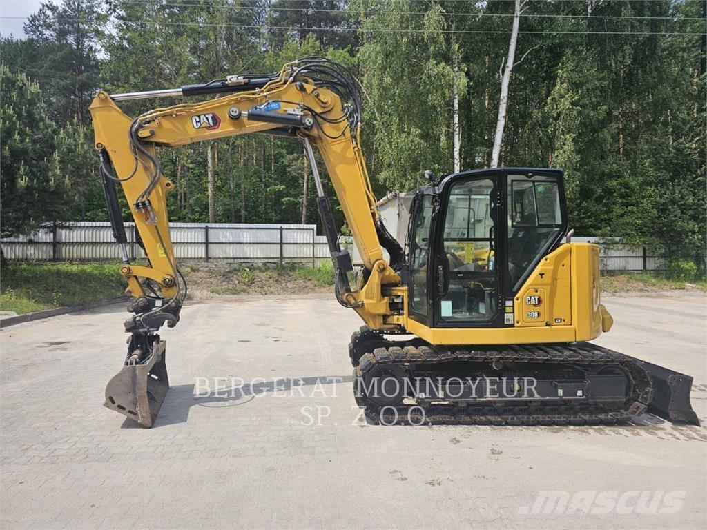 CAT 308CR Rupsgraafmachines