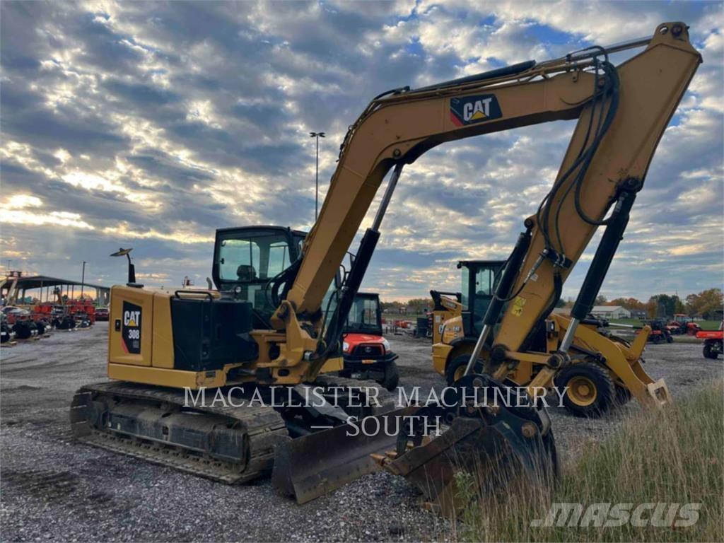 CAT 308CR Rupsgraafmachines