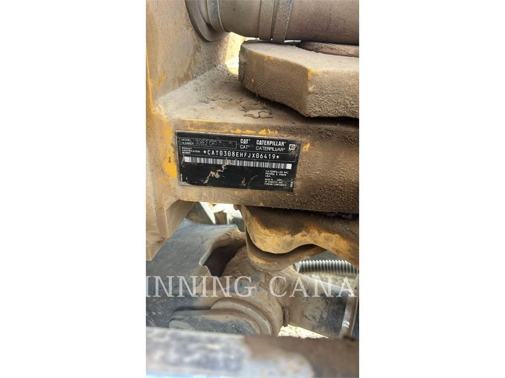 CAT 308E2 Rupsgraafmachines