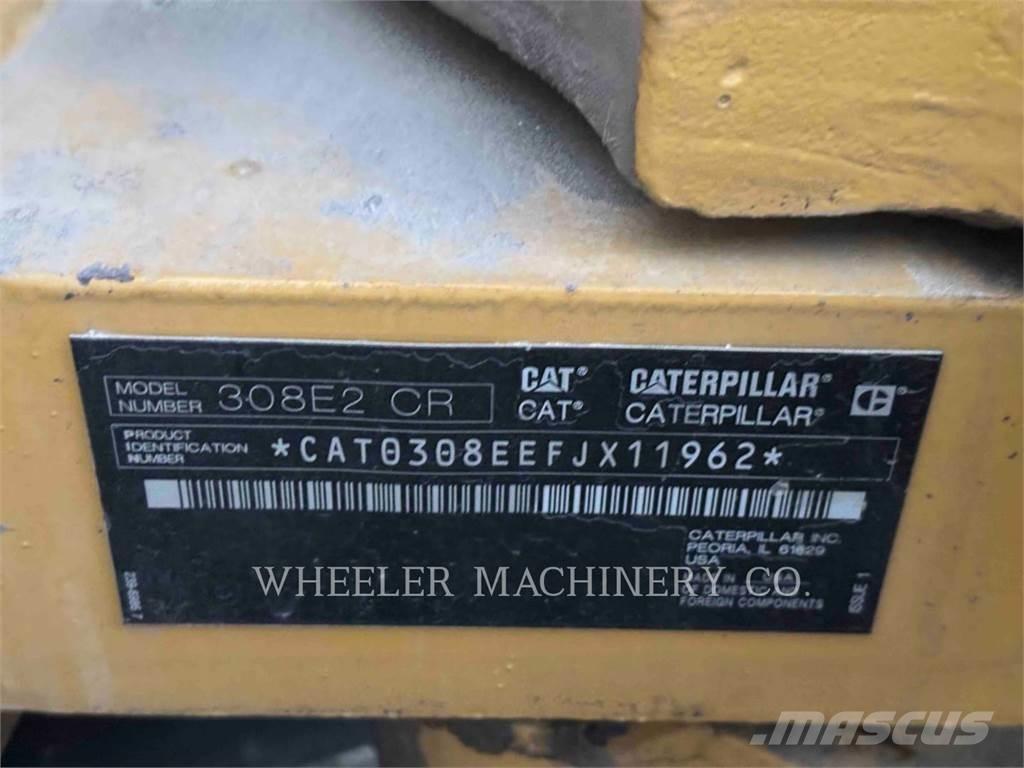 CAT 308E2 TH Rupsgraafmachines