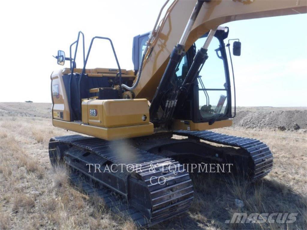 CAT 313 Rupsgraafmachines