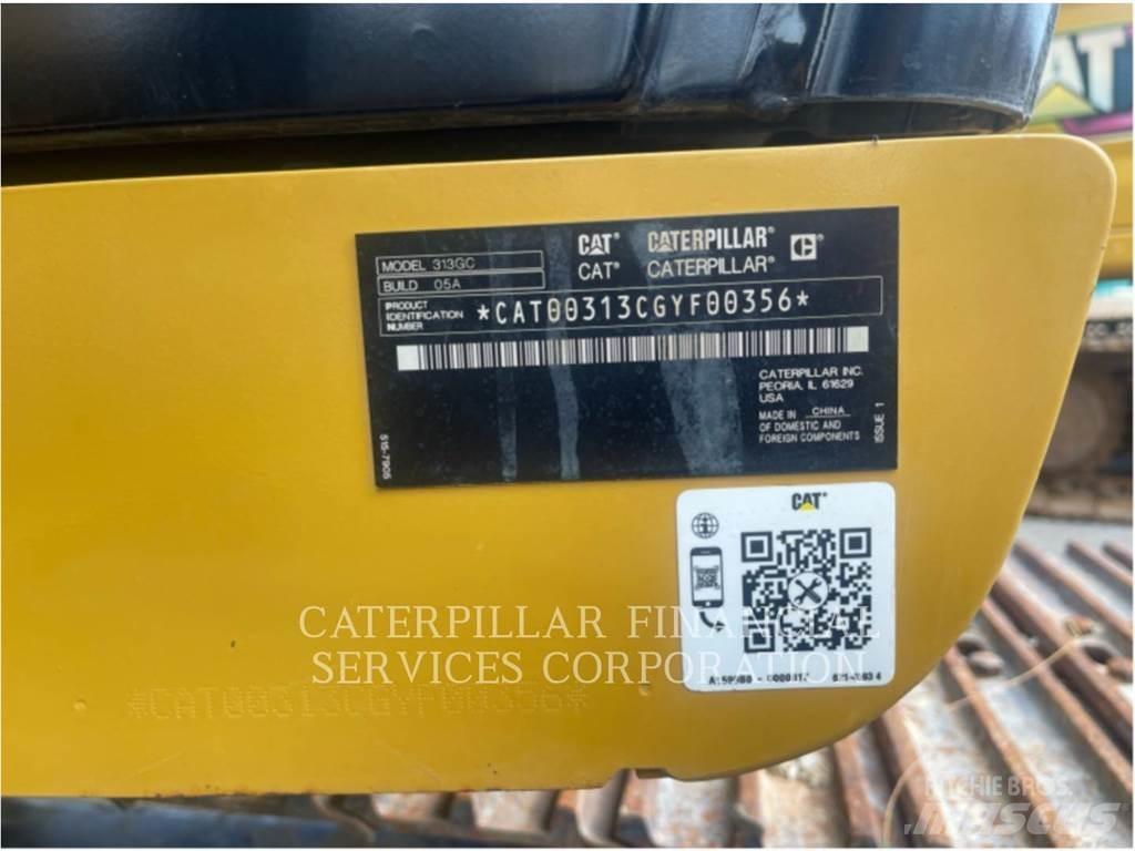 CAT 313-05GC Rupsgraafmachines