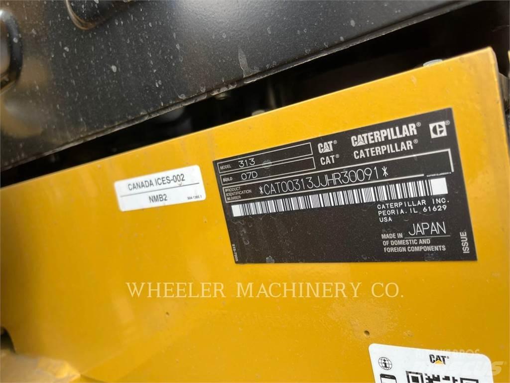 CAT 313 TH Rupsgraafmachines