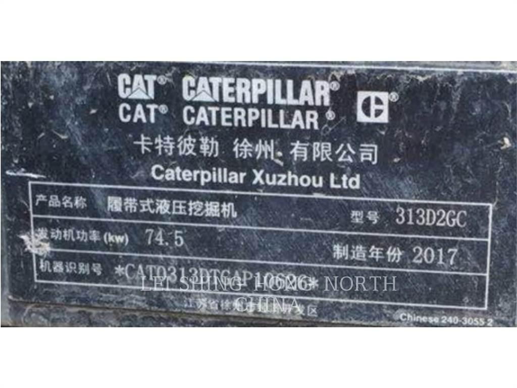 CAT 313D2GC Rupsgraafmachines