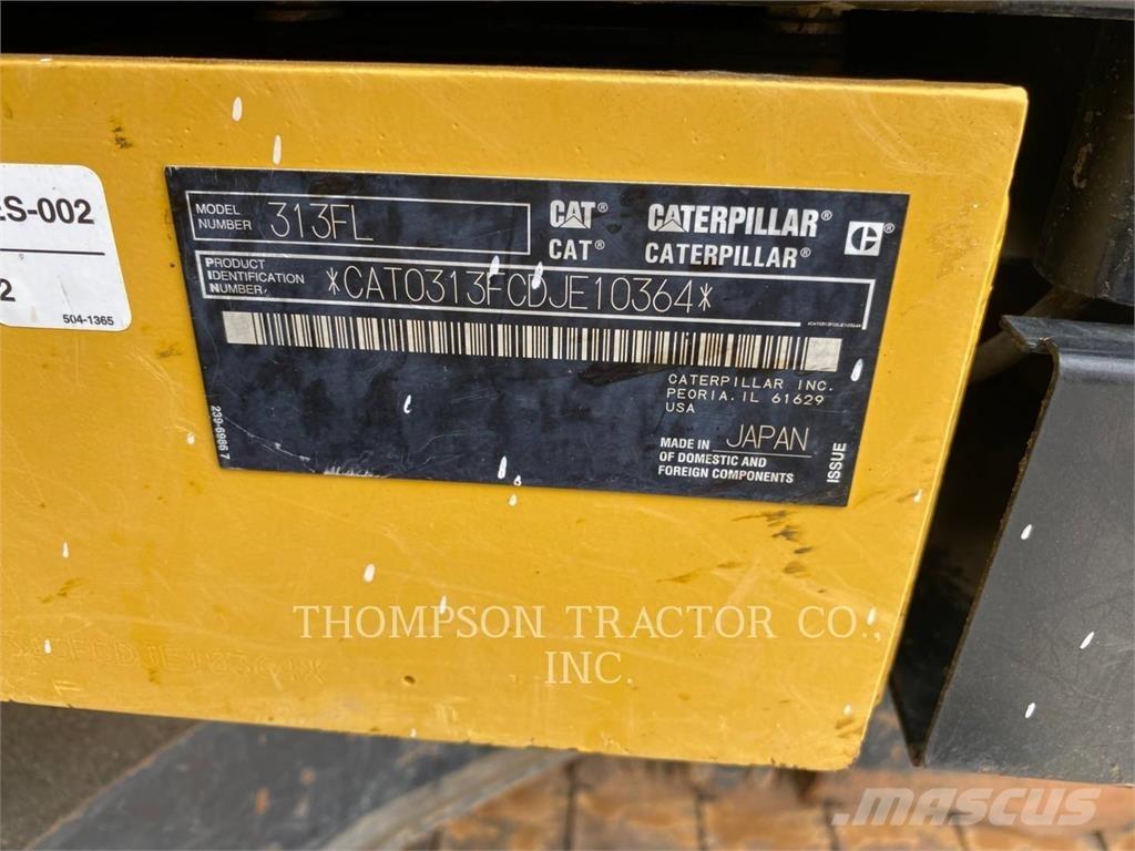 CAT 313FL Rupsgraafmachines