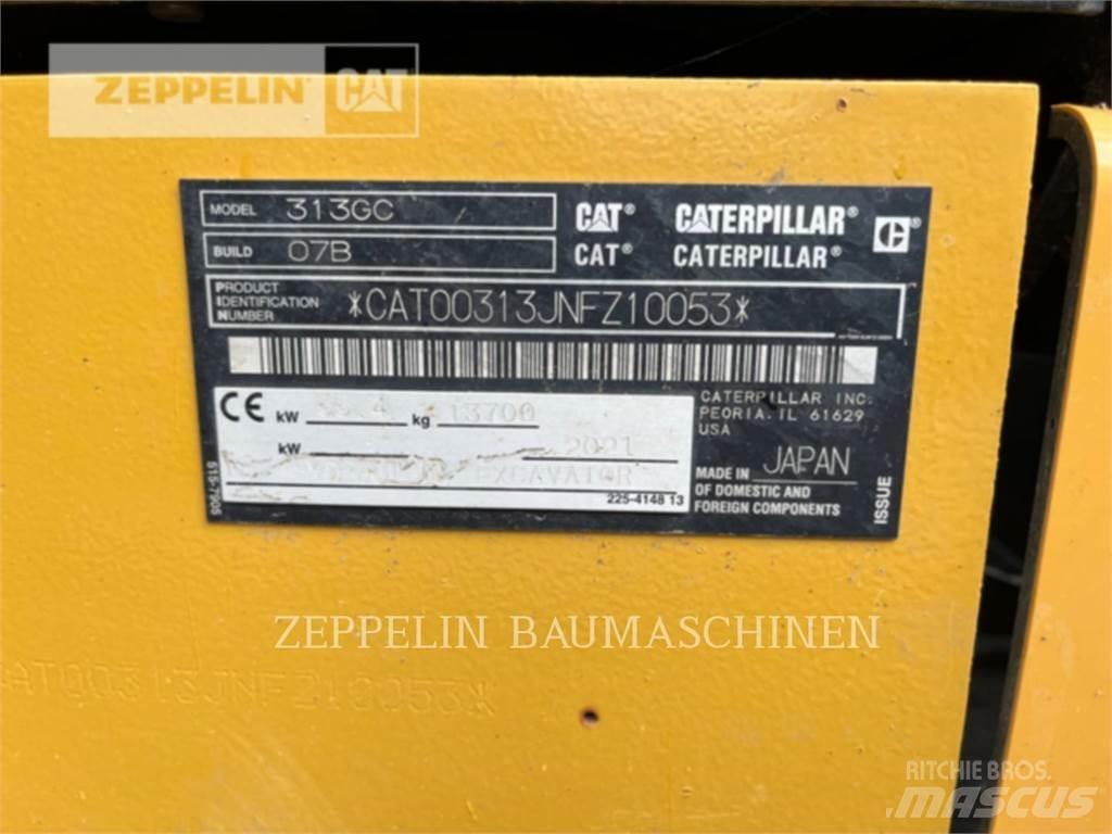 CAT 313GC Rupsgraafmachines
