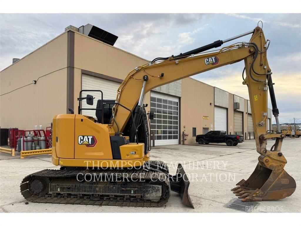 CAT 315 Rupsgraafmachines