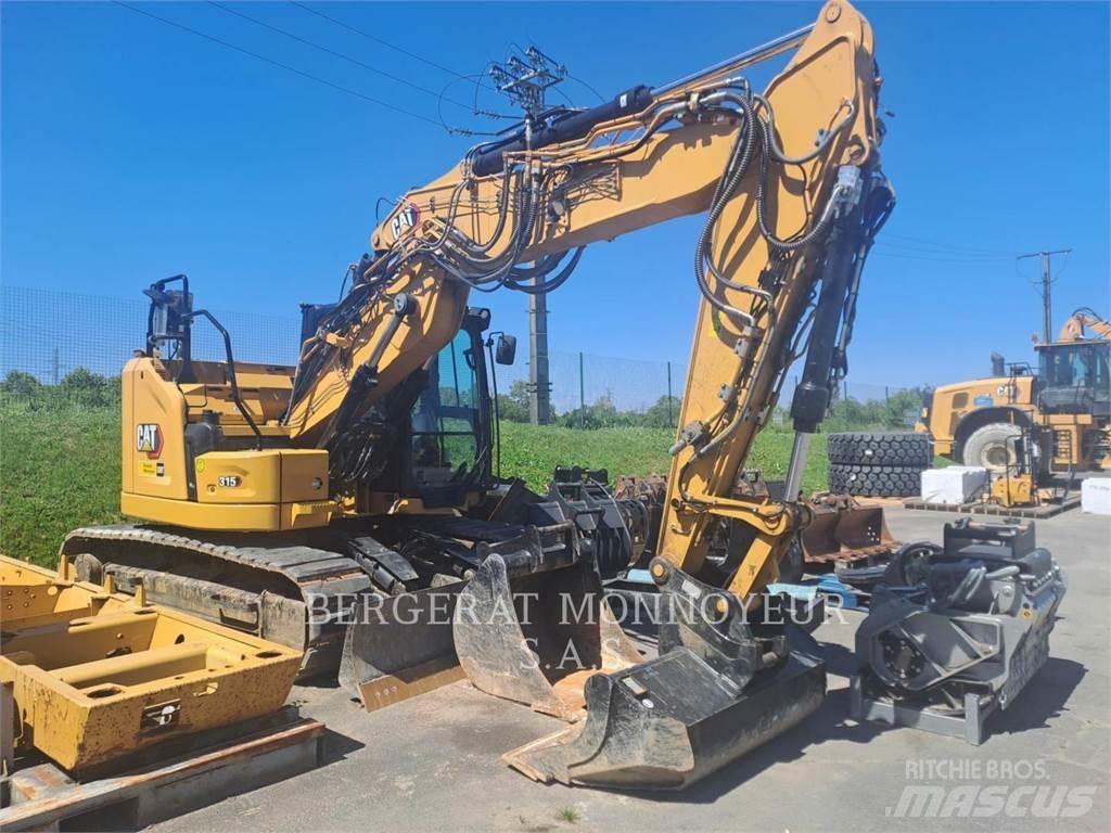 CAT 315 Rupsgraafmachines