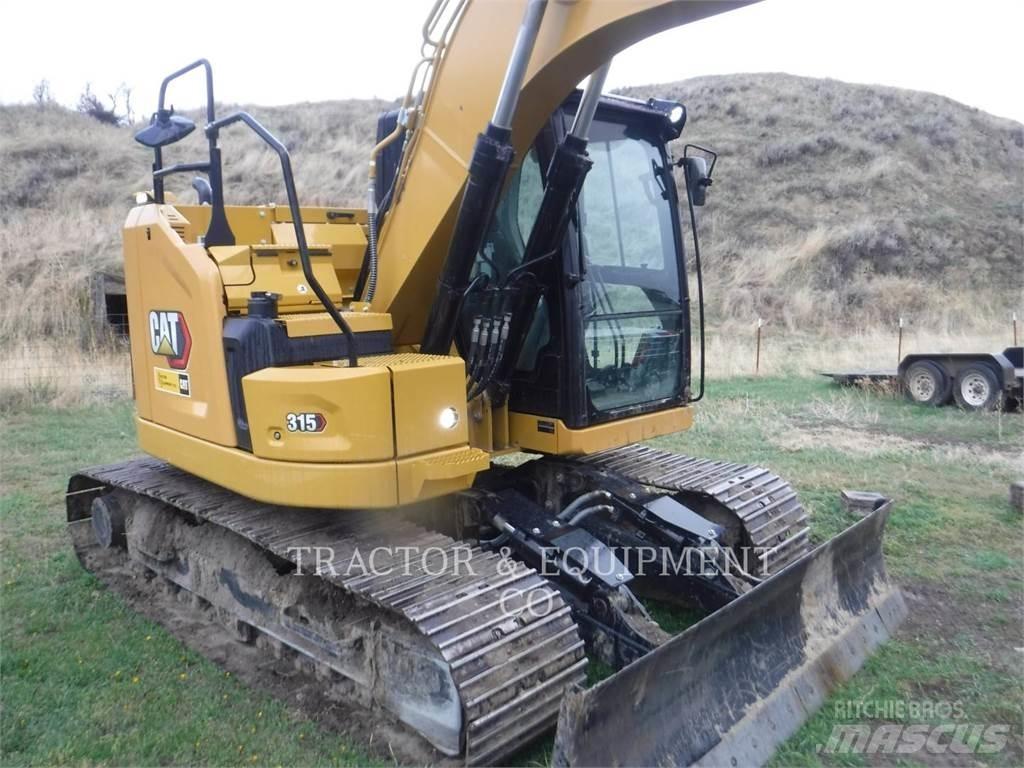 CAT 315 Rupsgraafmachines
