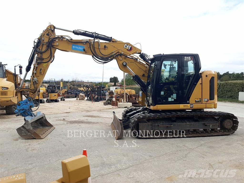 CAT 315 Rupsgraafmachines