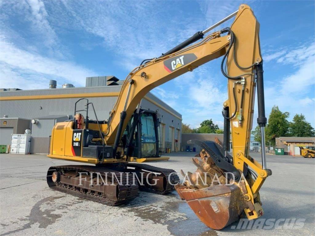CAT 316E Rupsgraafmachines