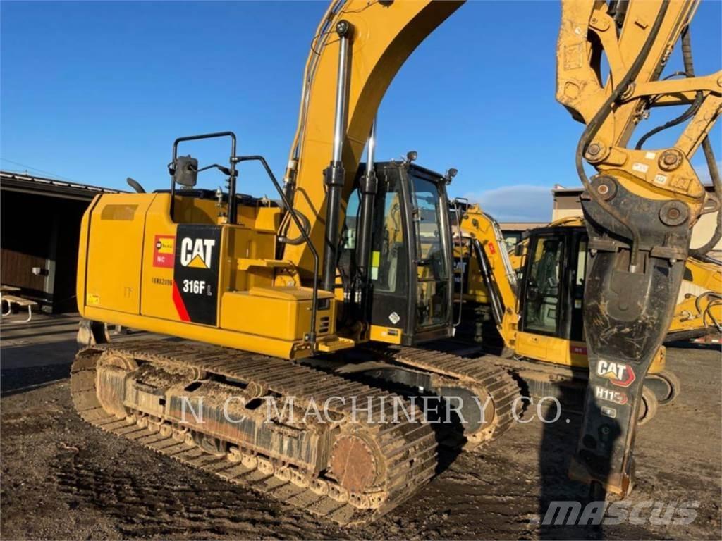 CAT 316F L Rupsgraafmachines