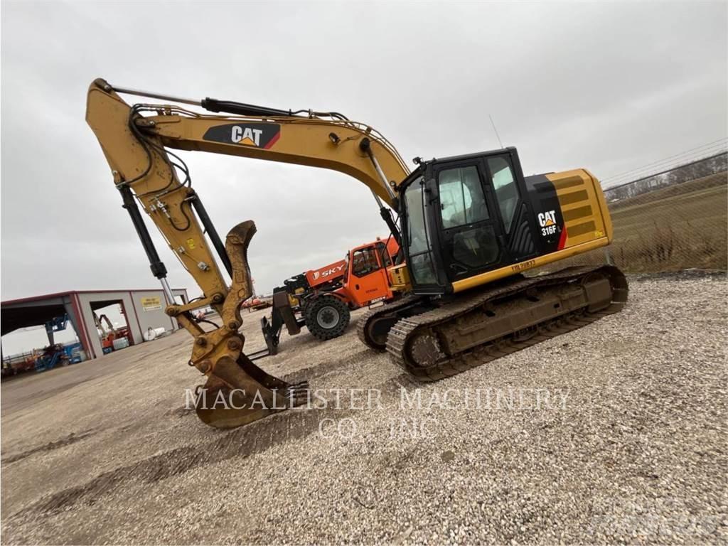 CAT 316FL Rupsgraafmachines