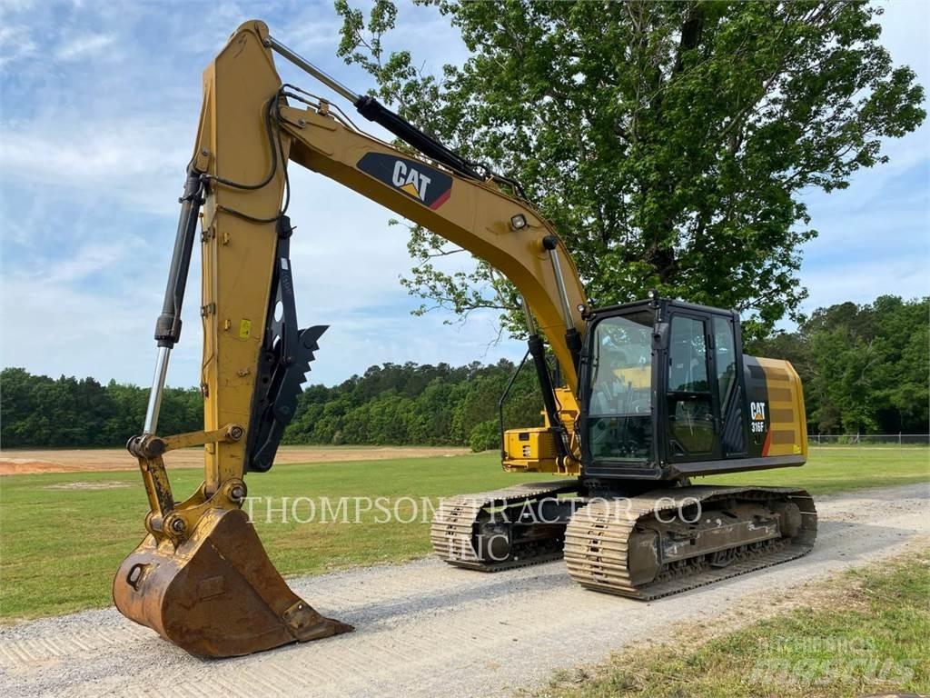 CAT 316FL Rupsgraafmachines