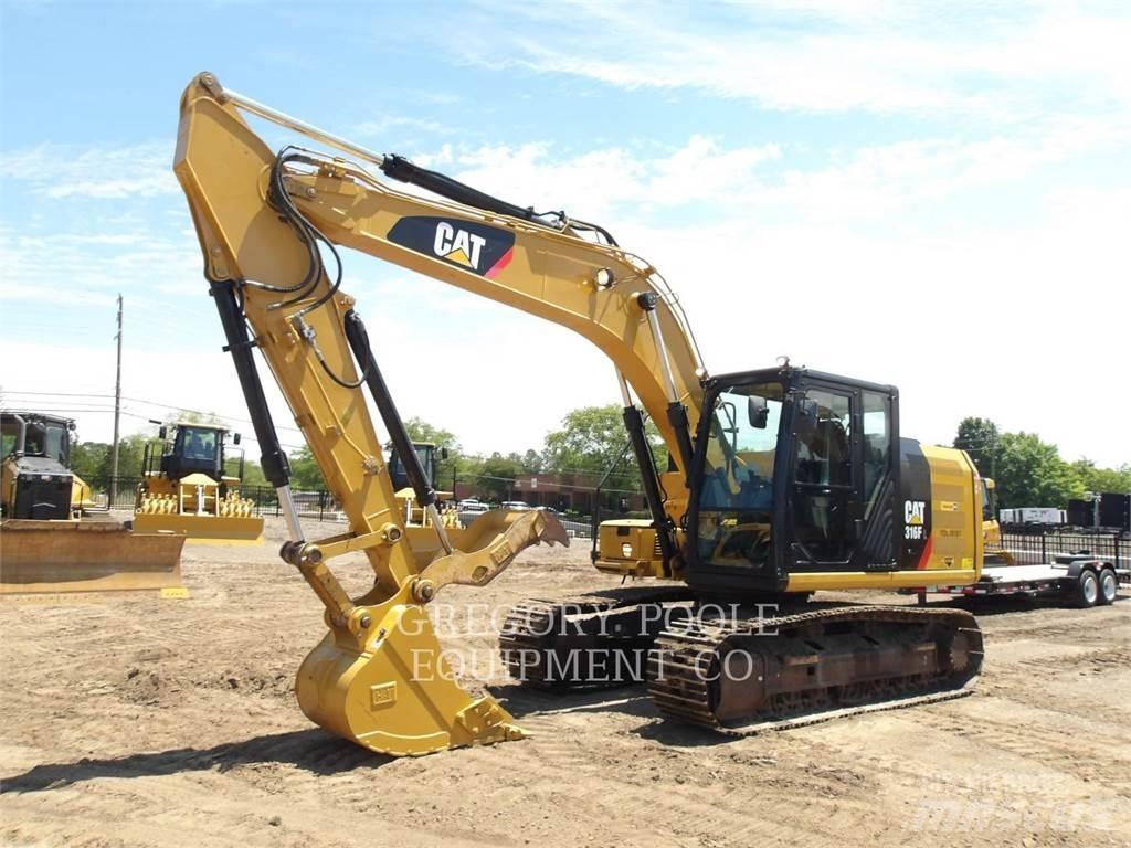 CAT 316FL Rupsgraafmachines