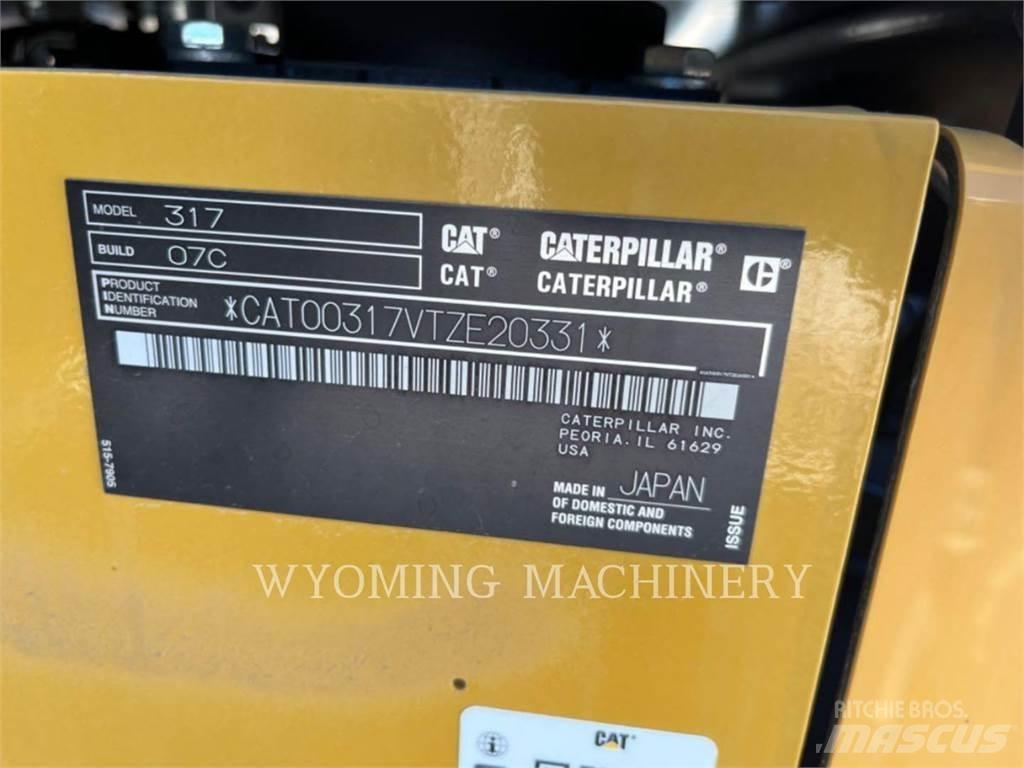 CAT 317 Rupsgraafmachines