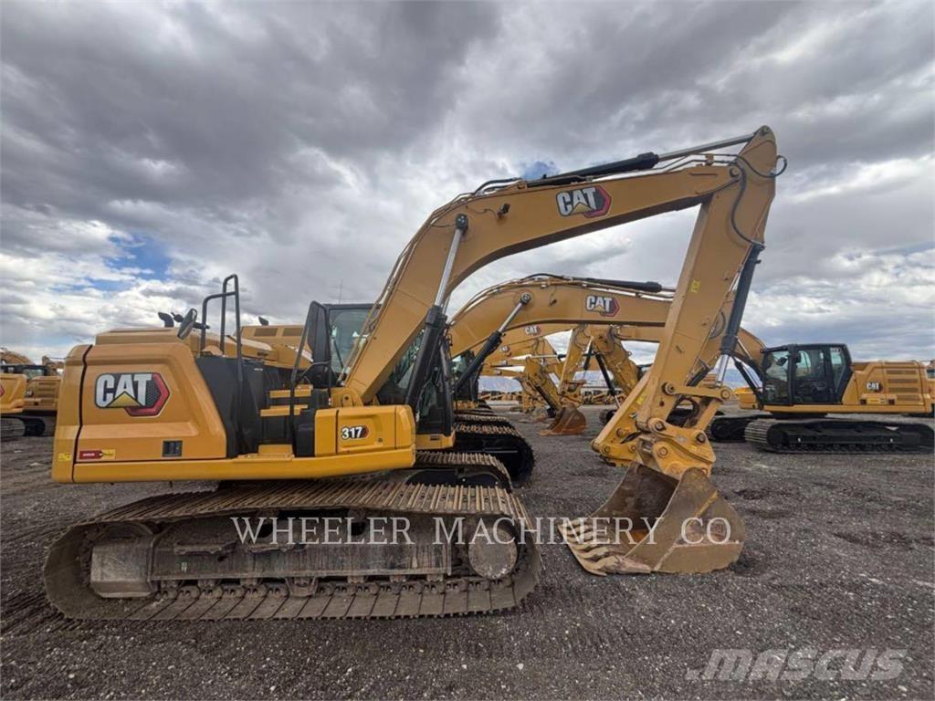 CAT 317 Rupsgraafmachines