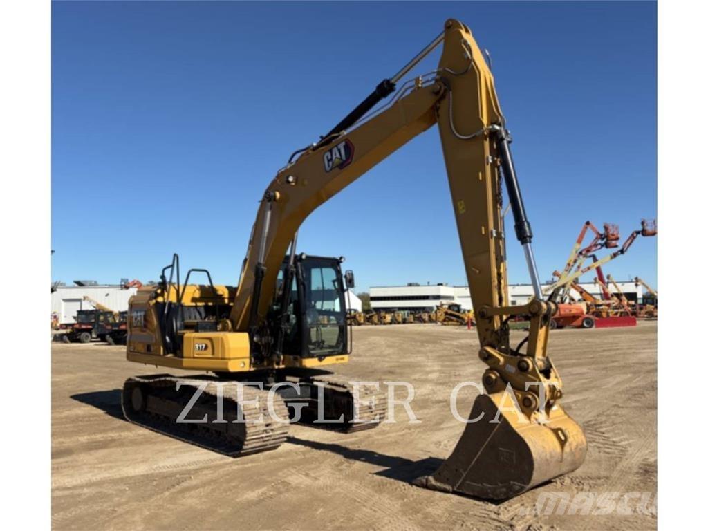 CAT 317-07 Rupsgraafmachines