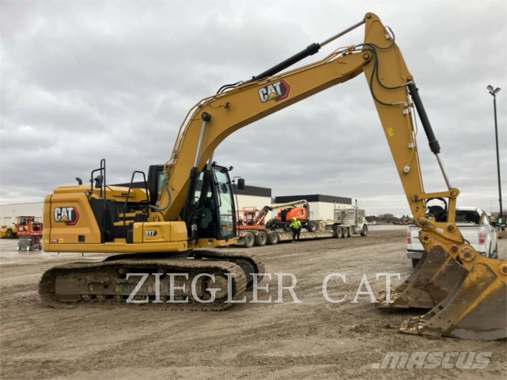 CAT 317-07 Rupsgraafmachines