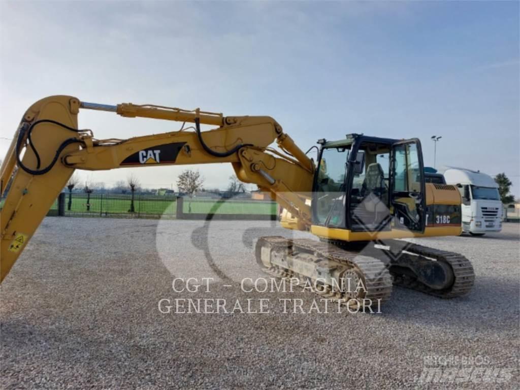 CAT 318C Rupsgraafmachines