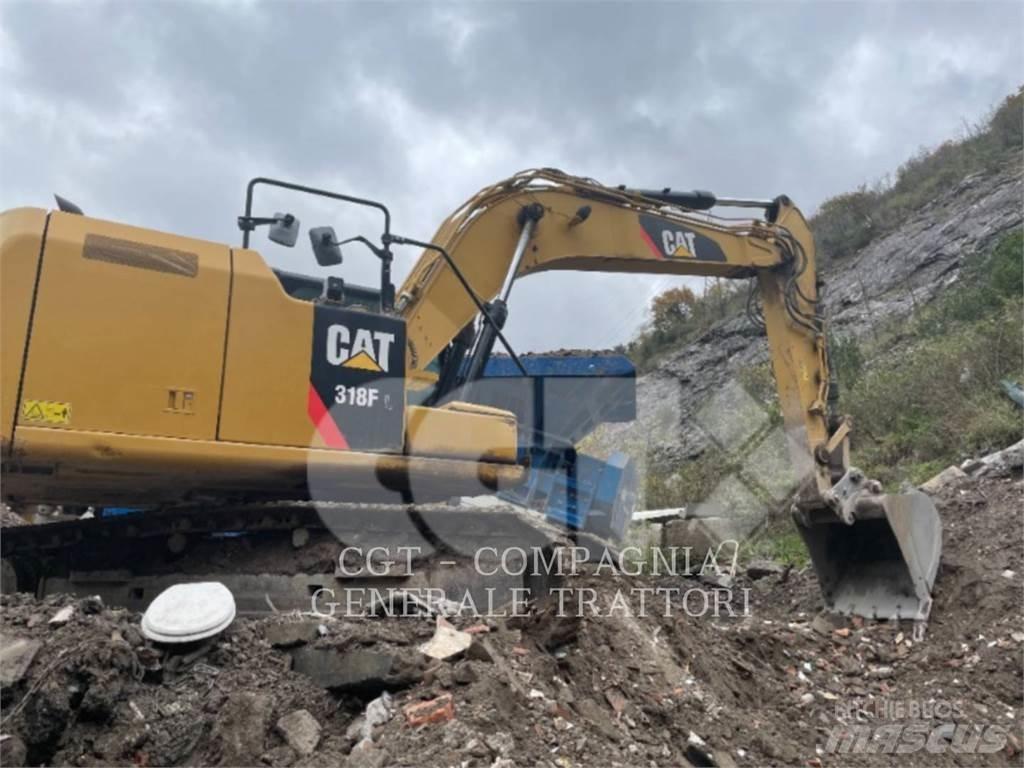 CAT 318F Rupsgraafmachines