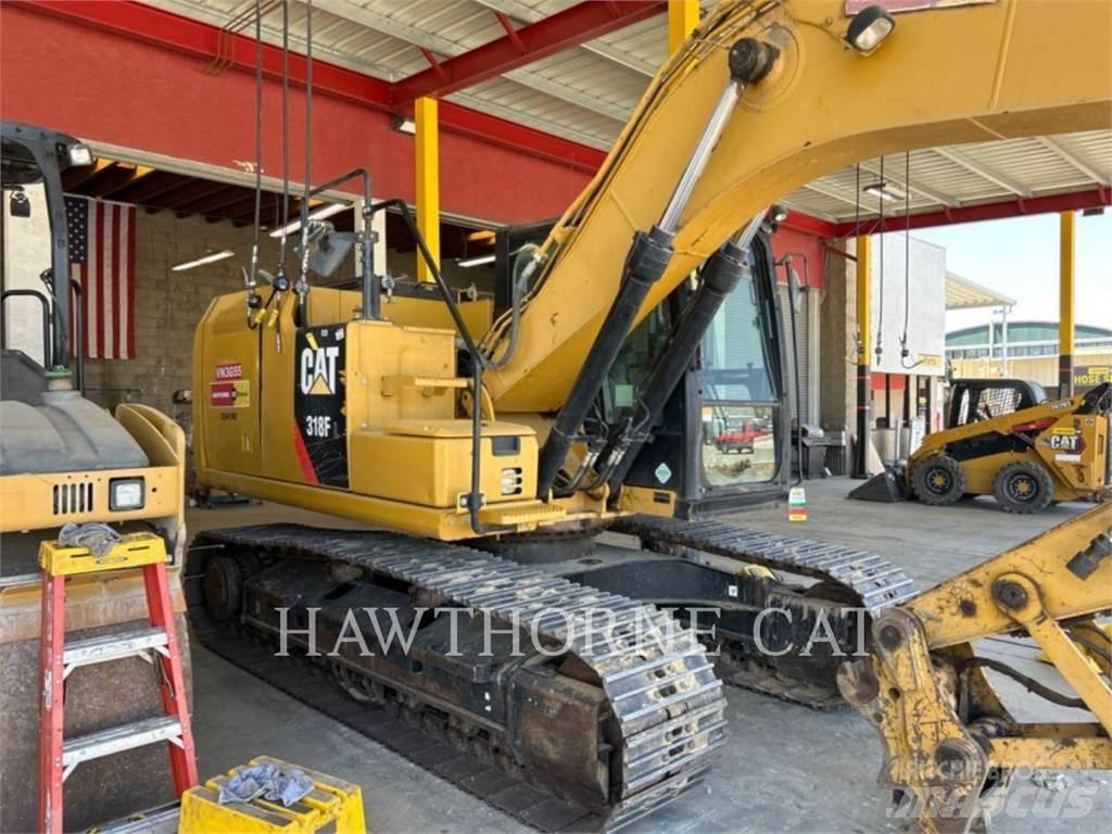 CAT 318F Rupsgraafmachines
