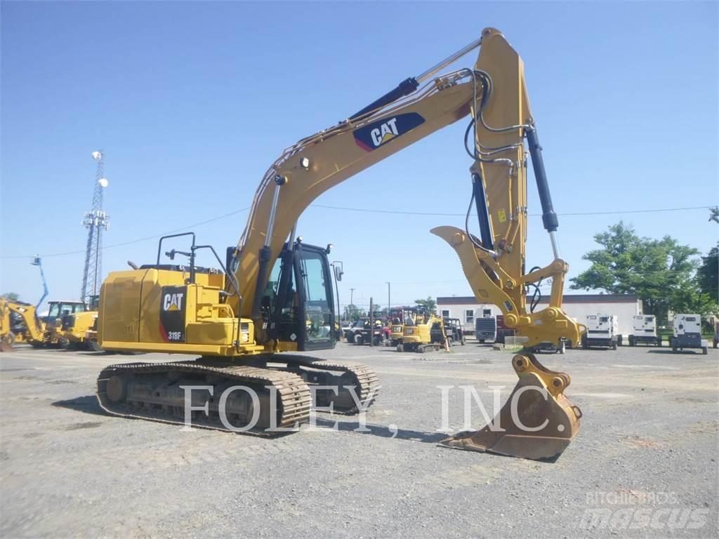 CAT 318FL Rupsgraafmachines