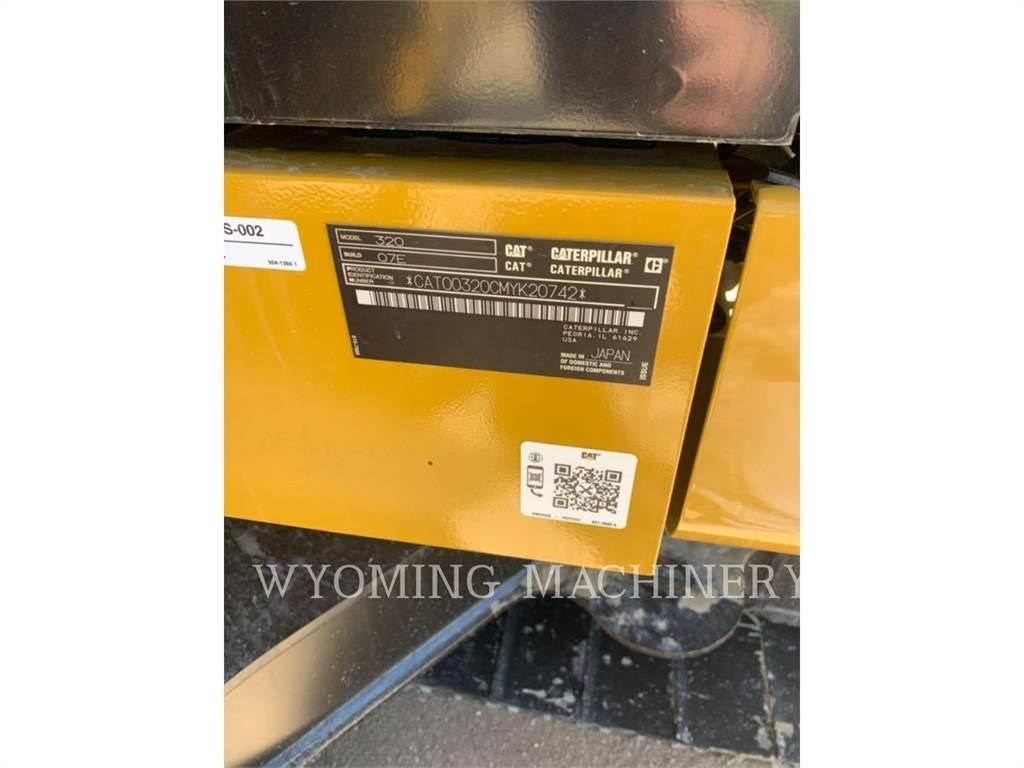 CAT 320 Rupsgraafmachines