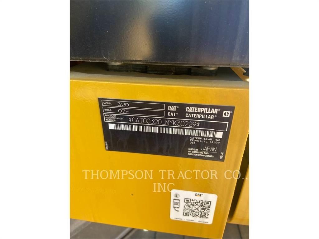 CAT 320 Rupsgraafmachines