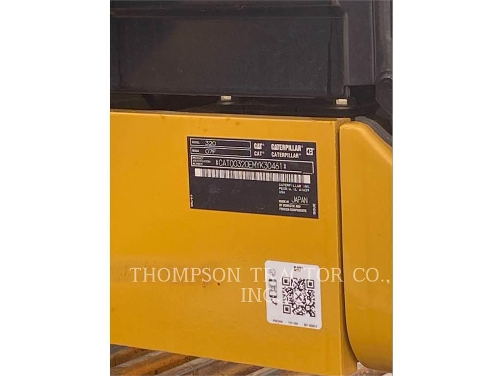 CAT 320 Rupsgraafmachines