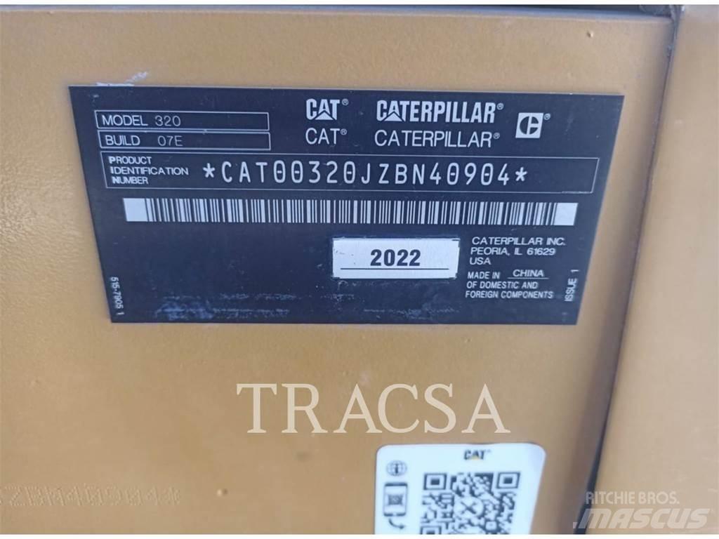 CAT 320 Rupsgraafmachines
