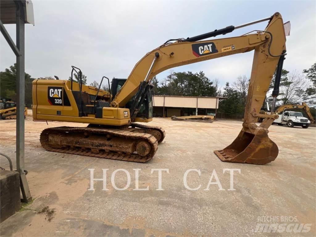 CAT 320 Rupsgraafmachines