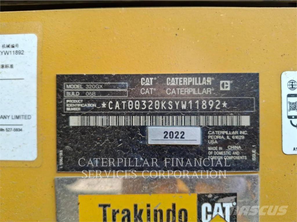 CAT 320-05GX Rupsgraafmachines