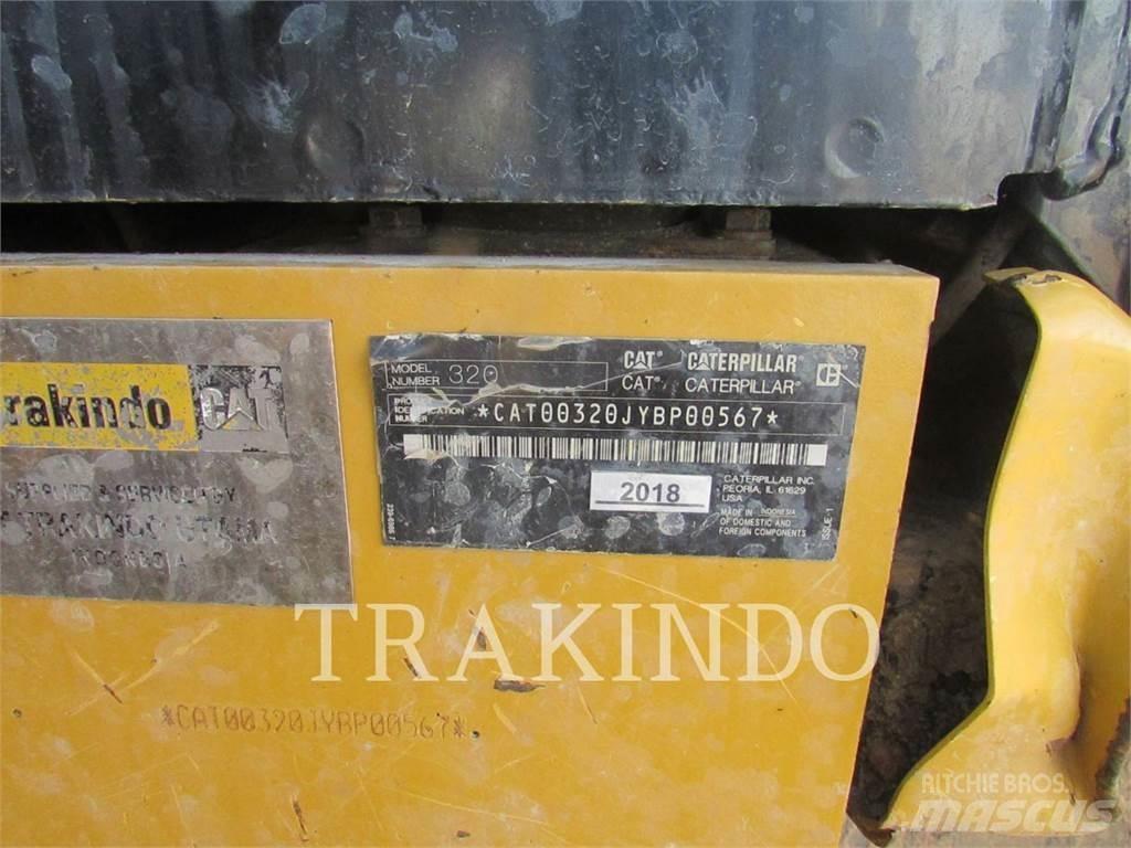 CAT 320-07 Rupsgraafmachines