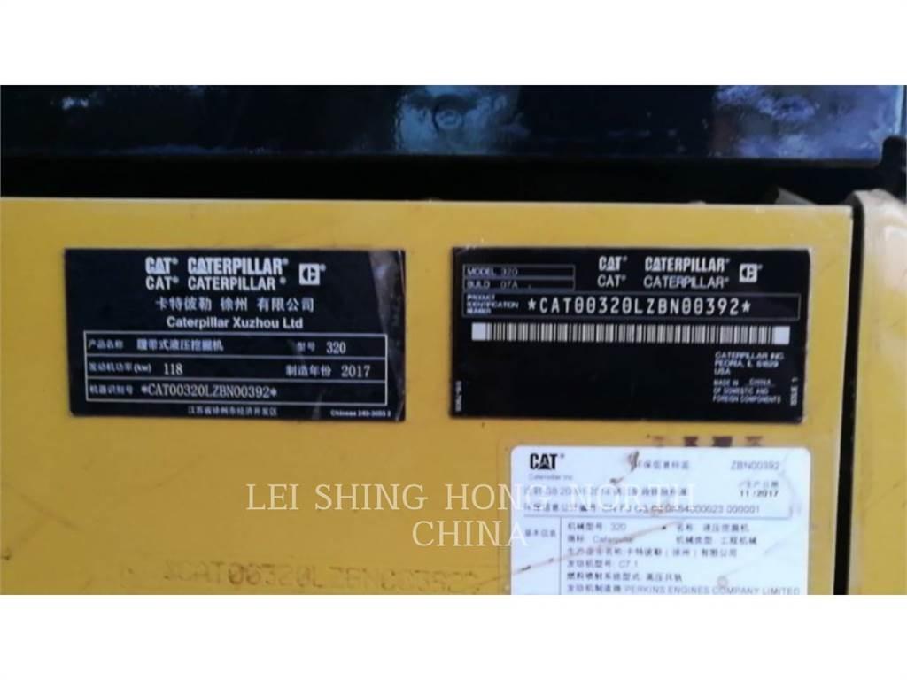 CAT 320-07 Rupsgraafmachines