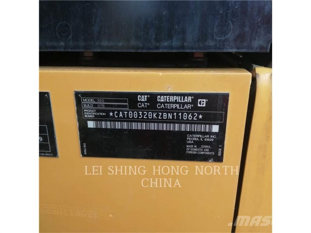 CAT 320-07 Rupsgraafmachines