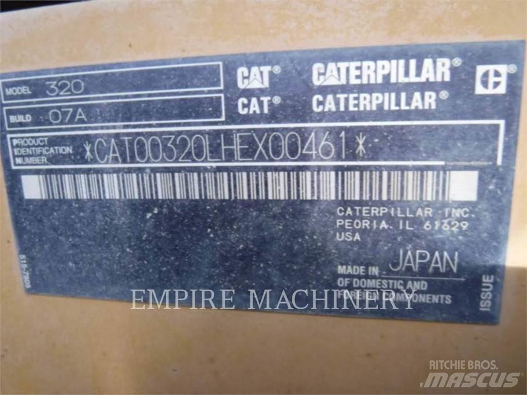 CAT 320-07 P Rupsgraafmachines