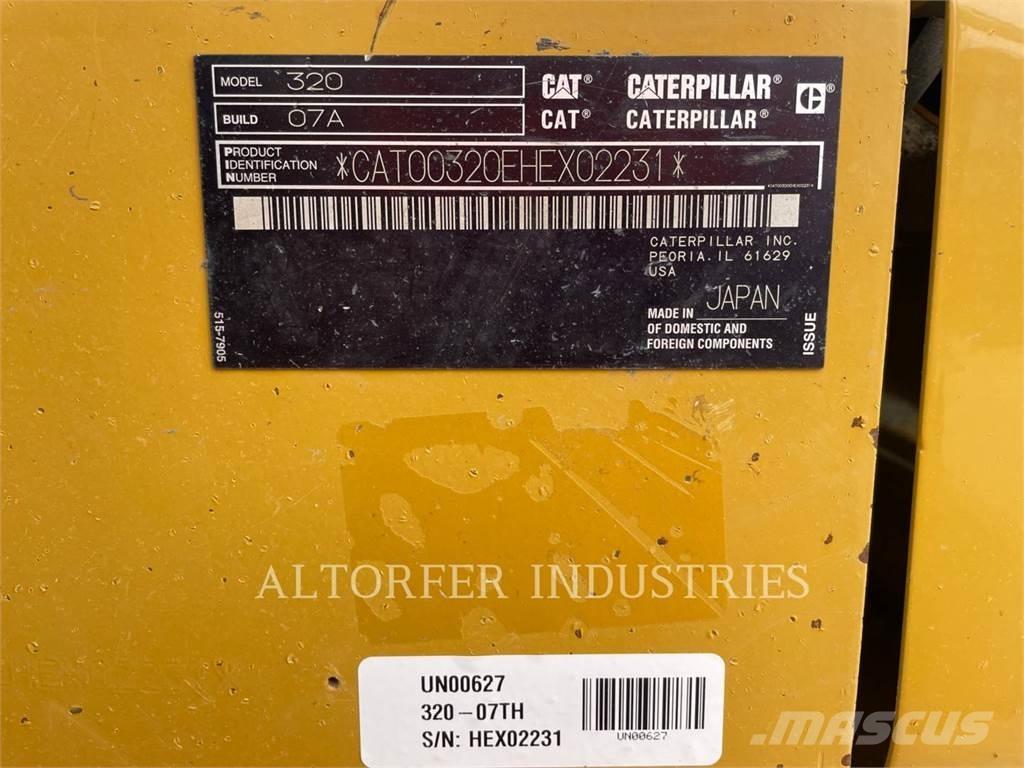 CAT 320-07 TH Rupsgraafmachines