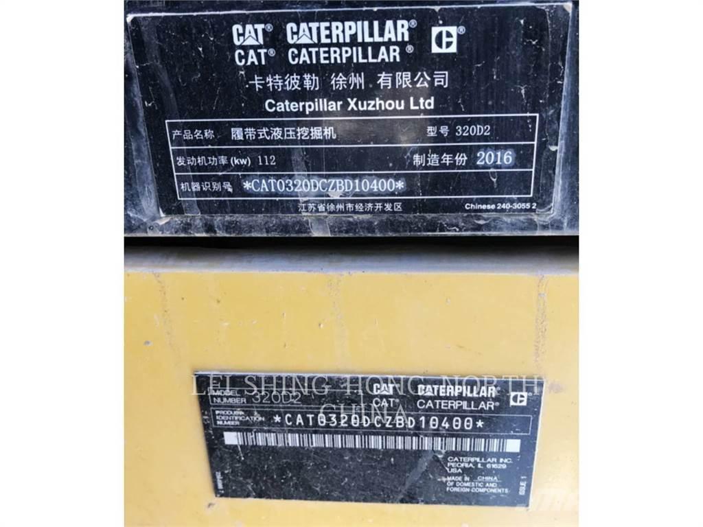 CAT 320D2 Rupsgraafmachines