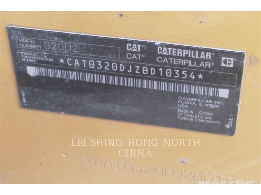 CAT 320D2 Rupsgraafmachines