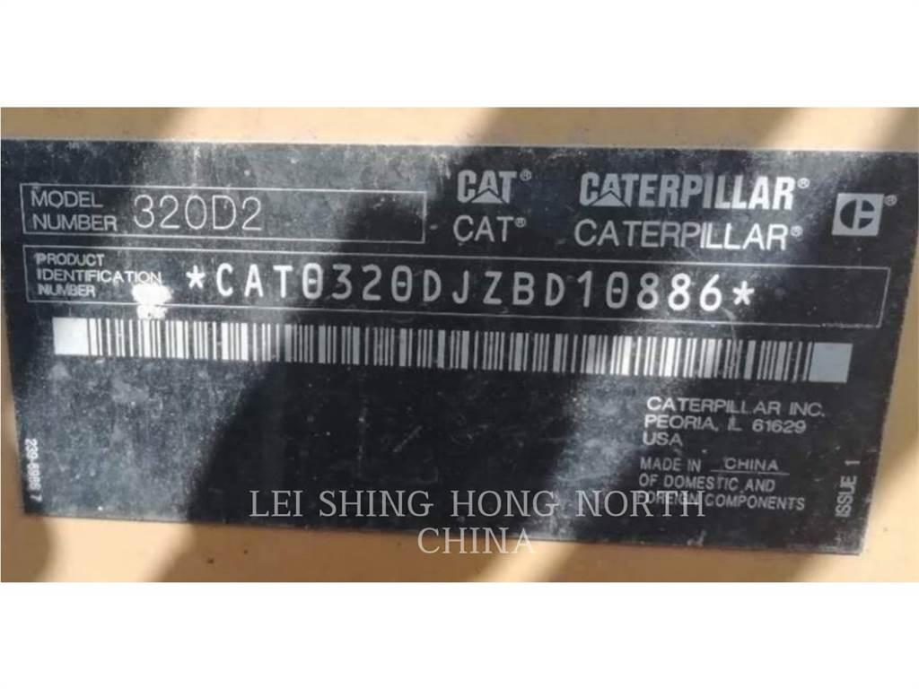 CAT 320D2 Rupsgraafmachines